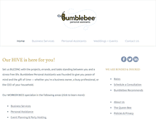 Tablet Screenshot of bumblebeepa.com